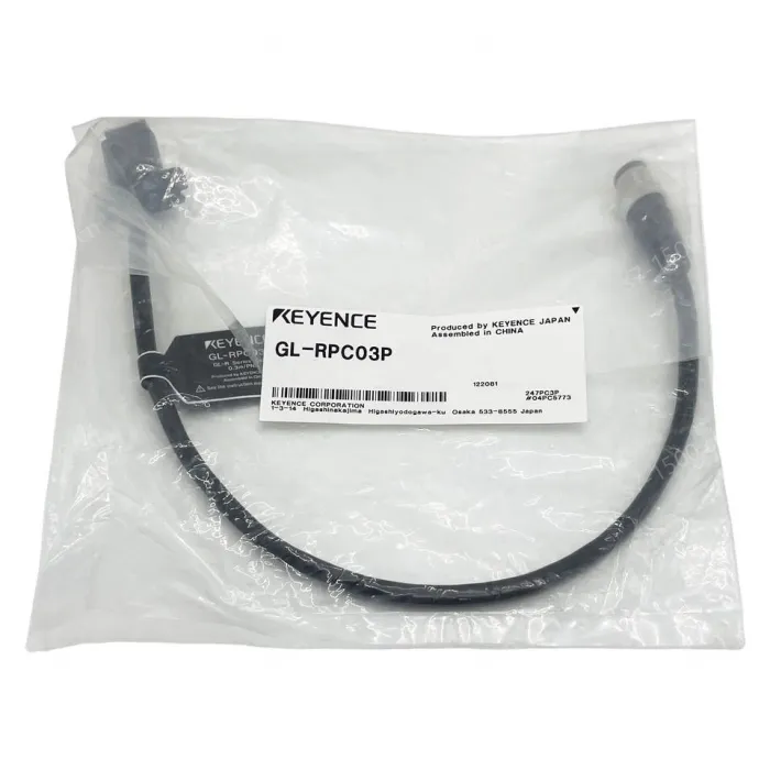 High Quality GL-RPC03P Body Connection Cable Extended Use 0.3m PNP Safety Light Curtain PNP Signal Transmission 1Year Warranty