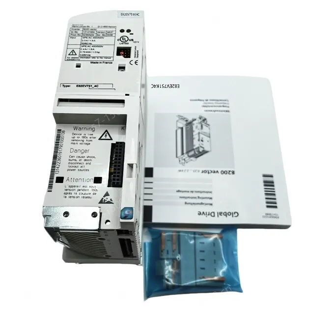 E82EV751K4C Stock Function Extension for Variable Frequency Drivers Vector Frequency Converter Phase Inverter 400V 0.75kW IP20