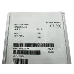 100% Original Brand New 6ES7953-8LM32-0AA0 4MB MMC Card for S7-300/S7-400 PLC Program Storage 1 Year Warranty Direct Plug-in