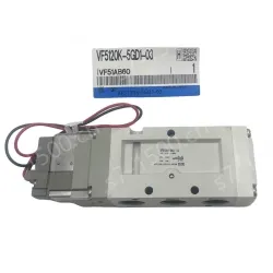 VF5120K-5GD1-03 5 Way AC Operated Monolithic Pilot Operated Solenoid Valve Plastic Material 1 Year Warranty Industrial