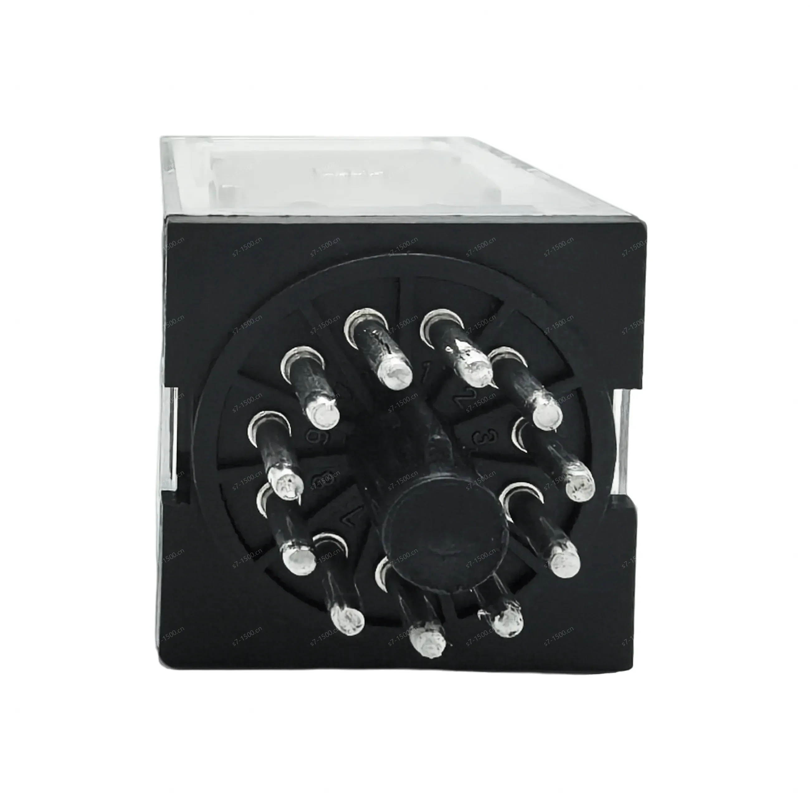 Din Rail Mount MK3P5 Sealed Electromagnetic Changeover Contact Relay AC 250V 10A General Purpose for Programmable Relay