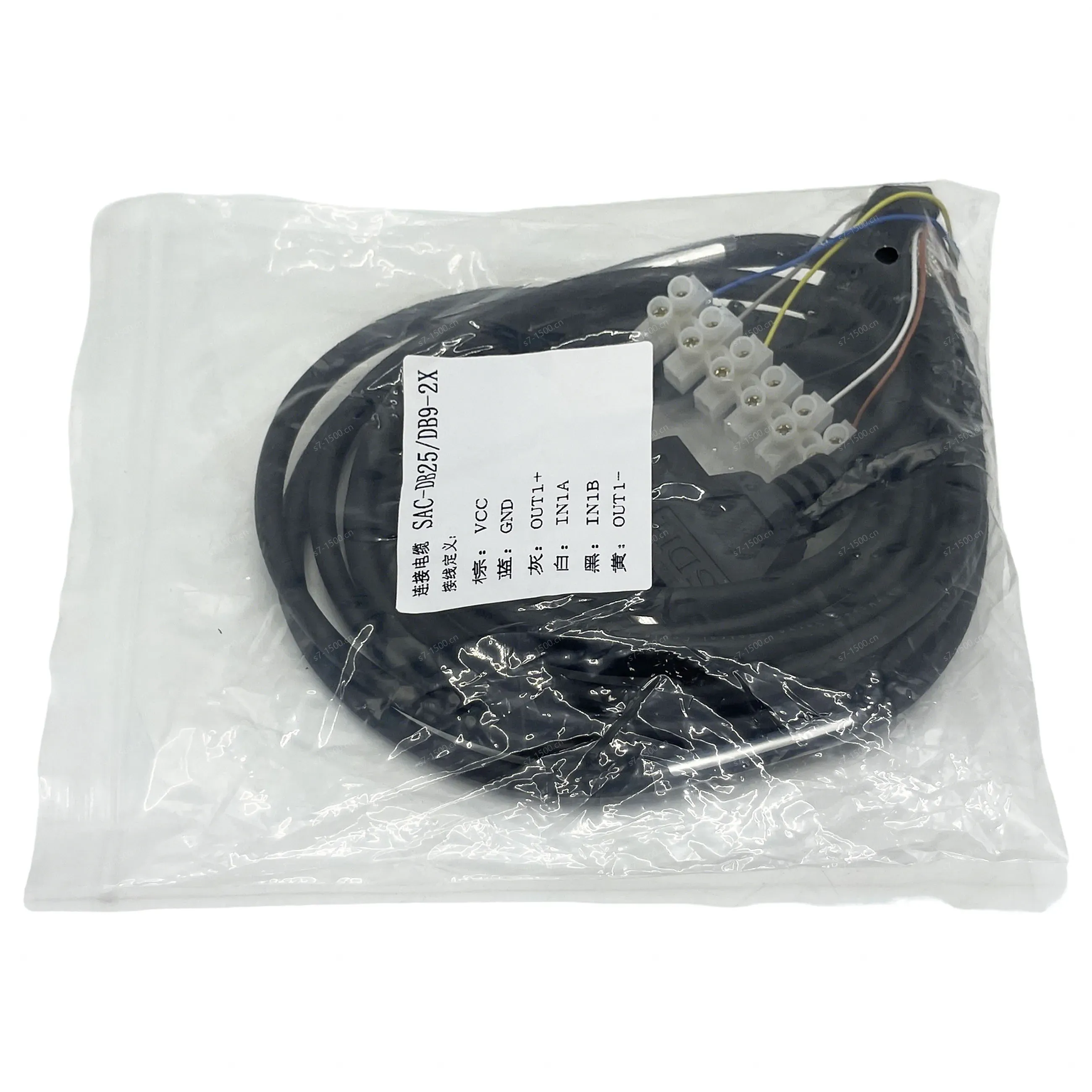 High Quality SAC-DB25 DB9-2X Industrial Pre Assembled Shielded Data Cable Plug and Play 1Year Warranty