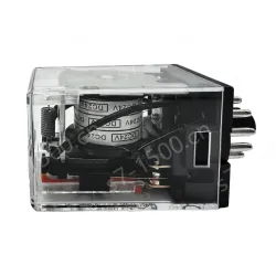 Din Rail Mount MK3P5 Sealed Electromagnetic Changeover Contact Relay AC 250V 10A General Purpose for Programmable Relay