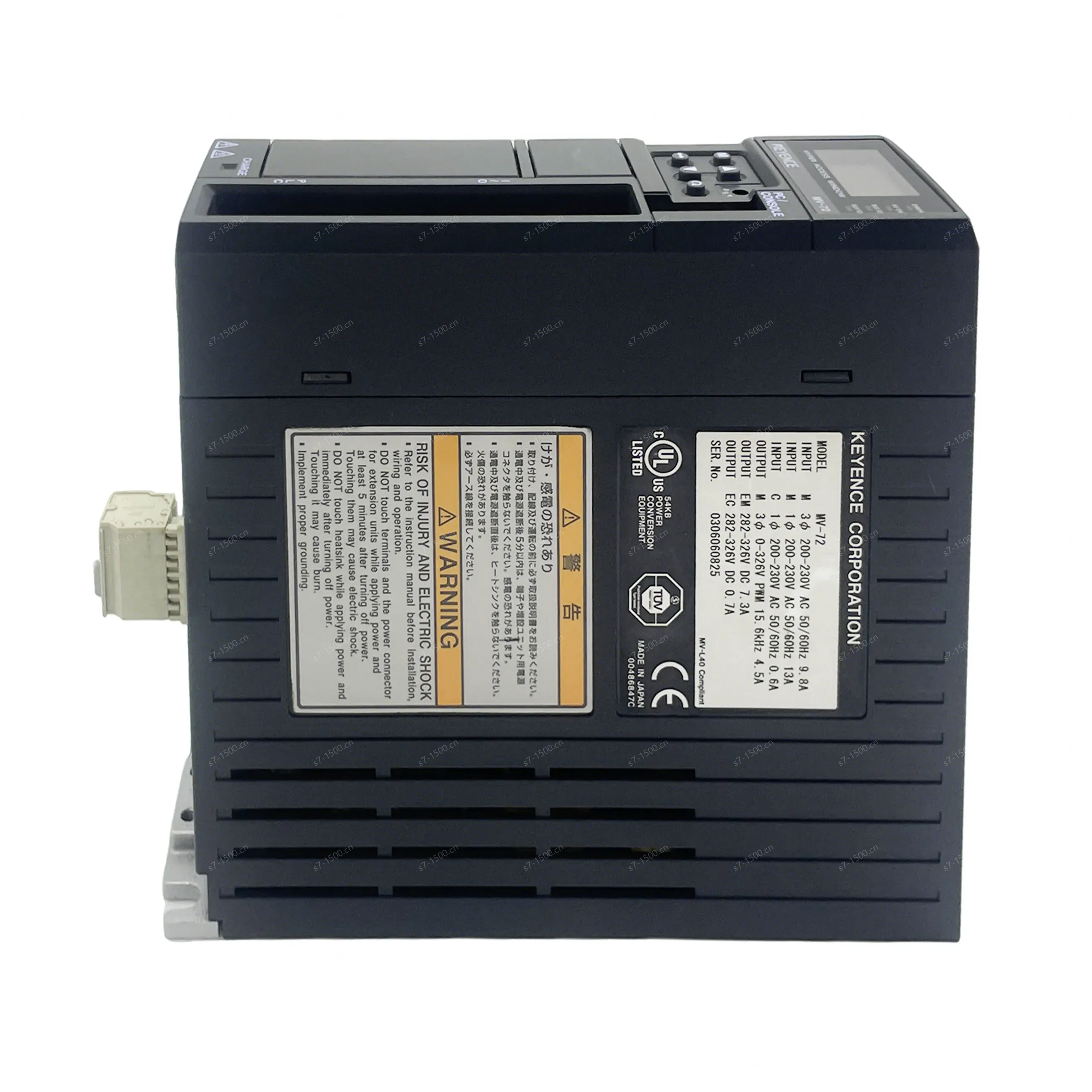 High Quality MV-72 Servo Amplifier Drive Servo Motor Control Unit Servo Drive and Motor 1Year Warranty