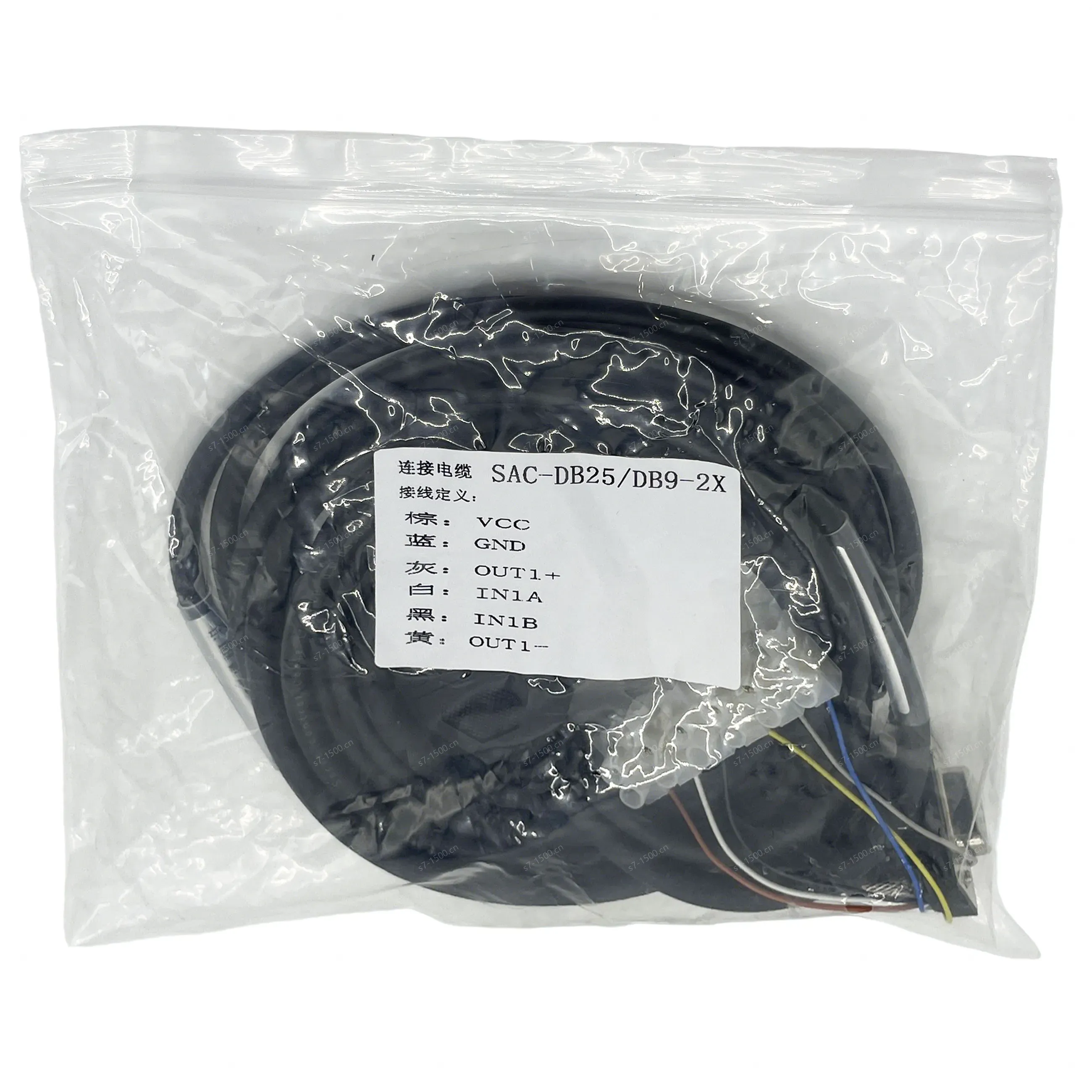 High Quality SAC-DB25 DB9-2X Industrial Pre Assembled Shielded Data Cable Plug and Play 1Year Warranty