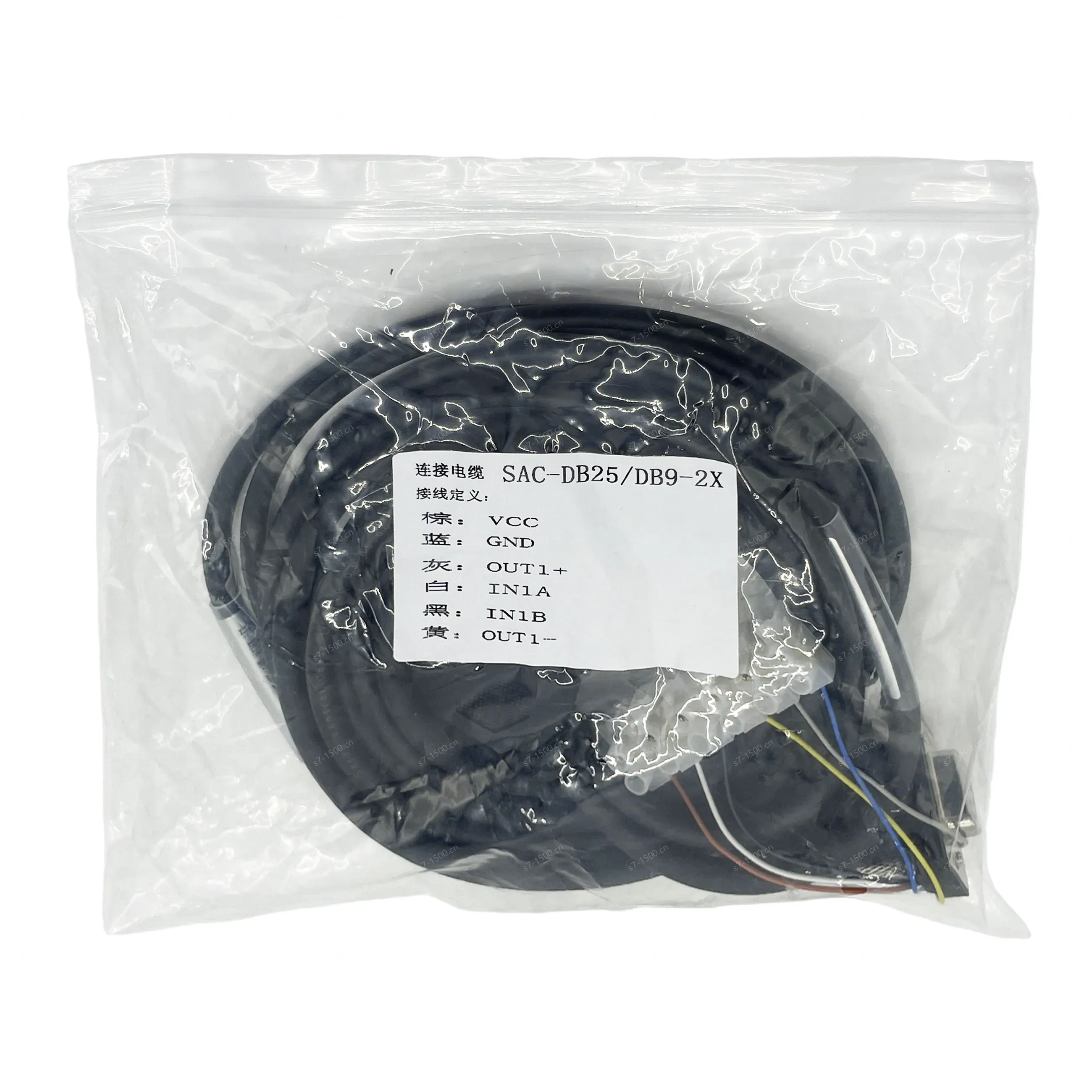 High Quality SAC-DB25 DB9-2X Industrial Pre Assembled Shielded Data Cable Plug and Play 1Year Warranty